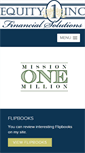 Mobile Screenshot of equity1inc.com